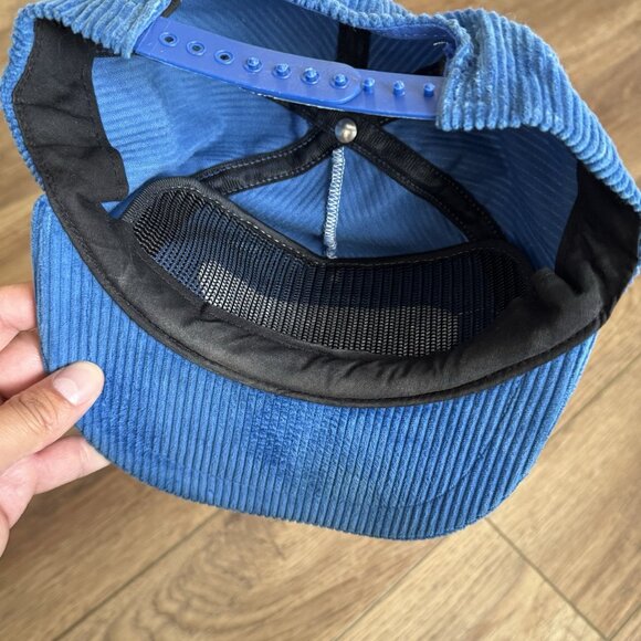Vintage Prince Chrysler Corduroy Trucker Snapback Hat - Picture 7 of 7